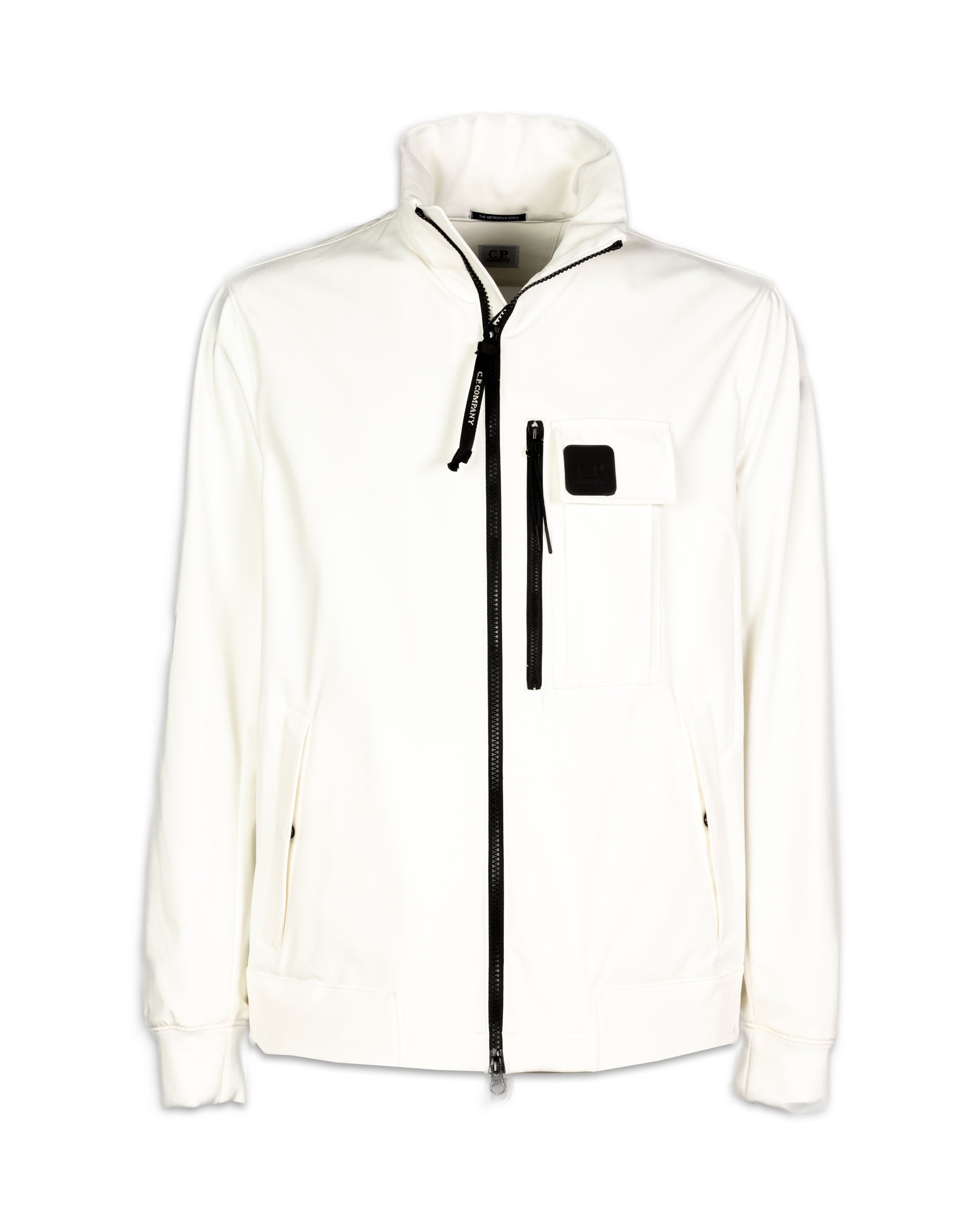 Cp company 2024 white coat