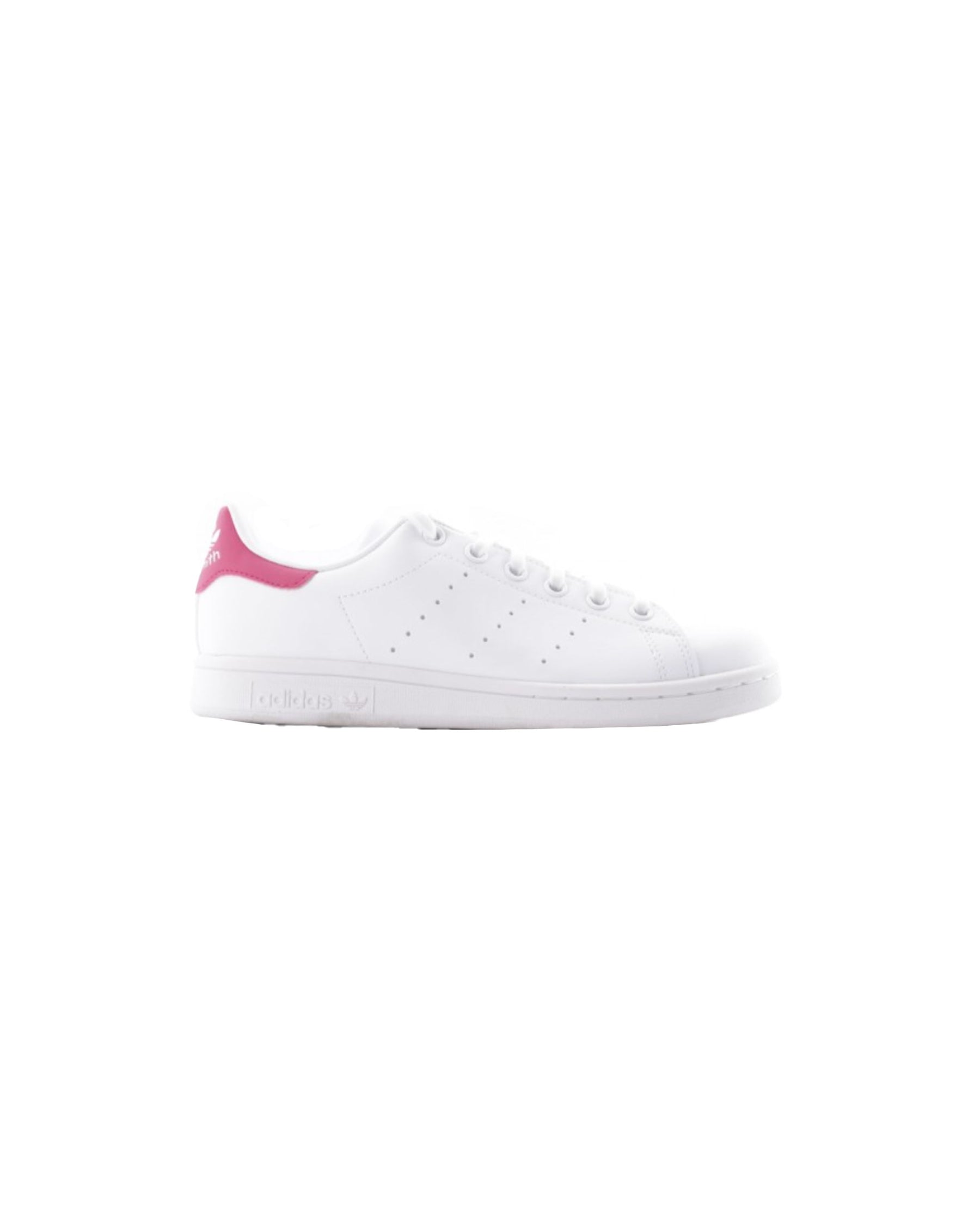 Adidas Stan Smith J Bianco Fuxia