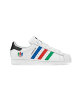 Adidas Superstar J White Multicolor