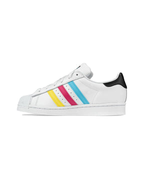 Adidas Superstar J White Multicolor