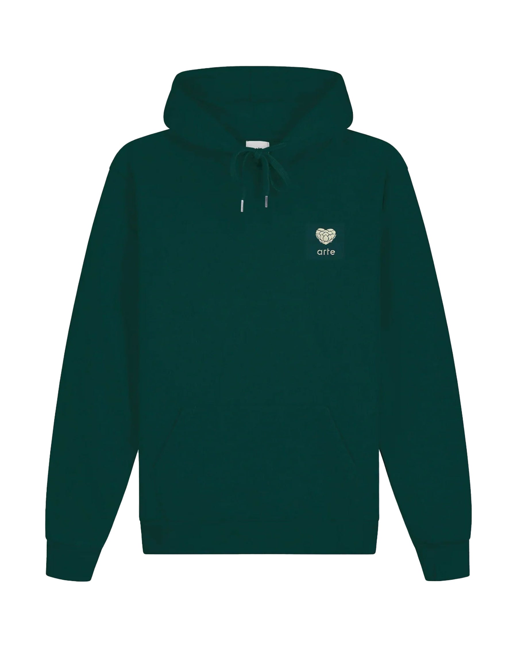 Arte Antwerp Heart Flower Hoodie Verde