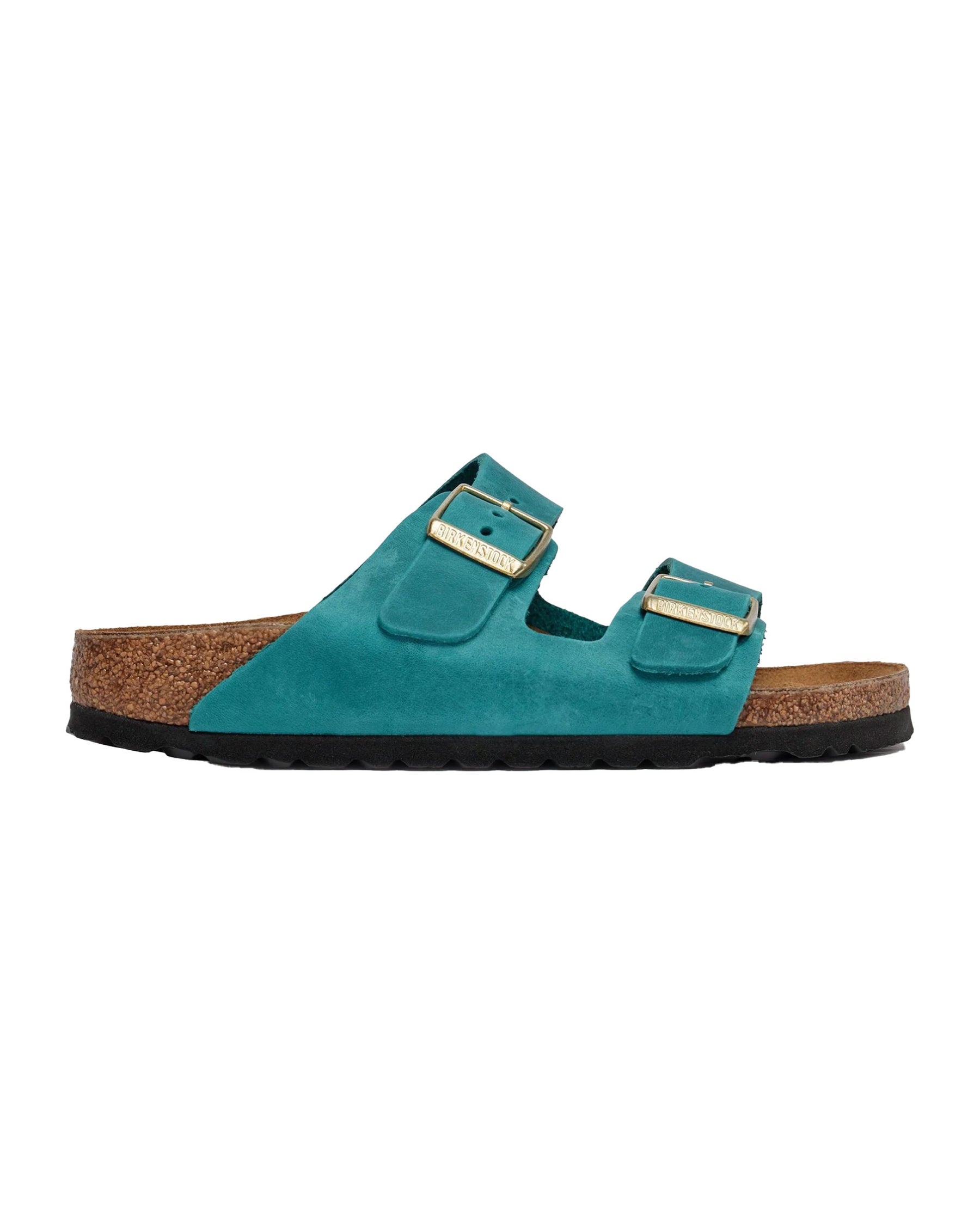 Birkenstock Arizona BS Petrol Green Slim Fit