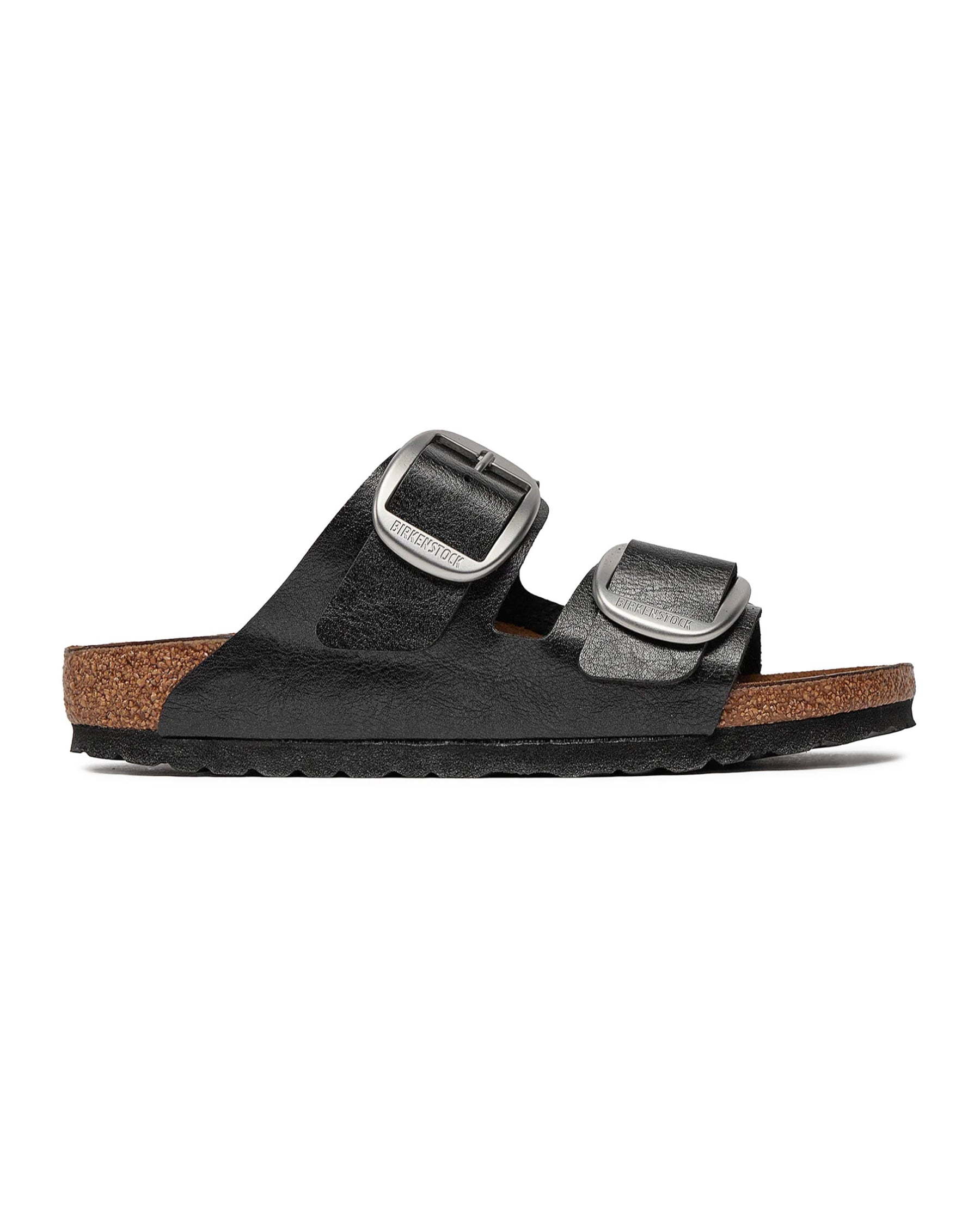 Birkenstock Arizona Big Buckle Nero Calzata Stretta