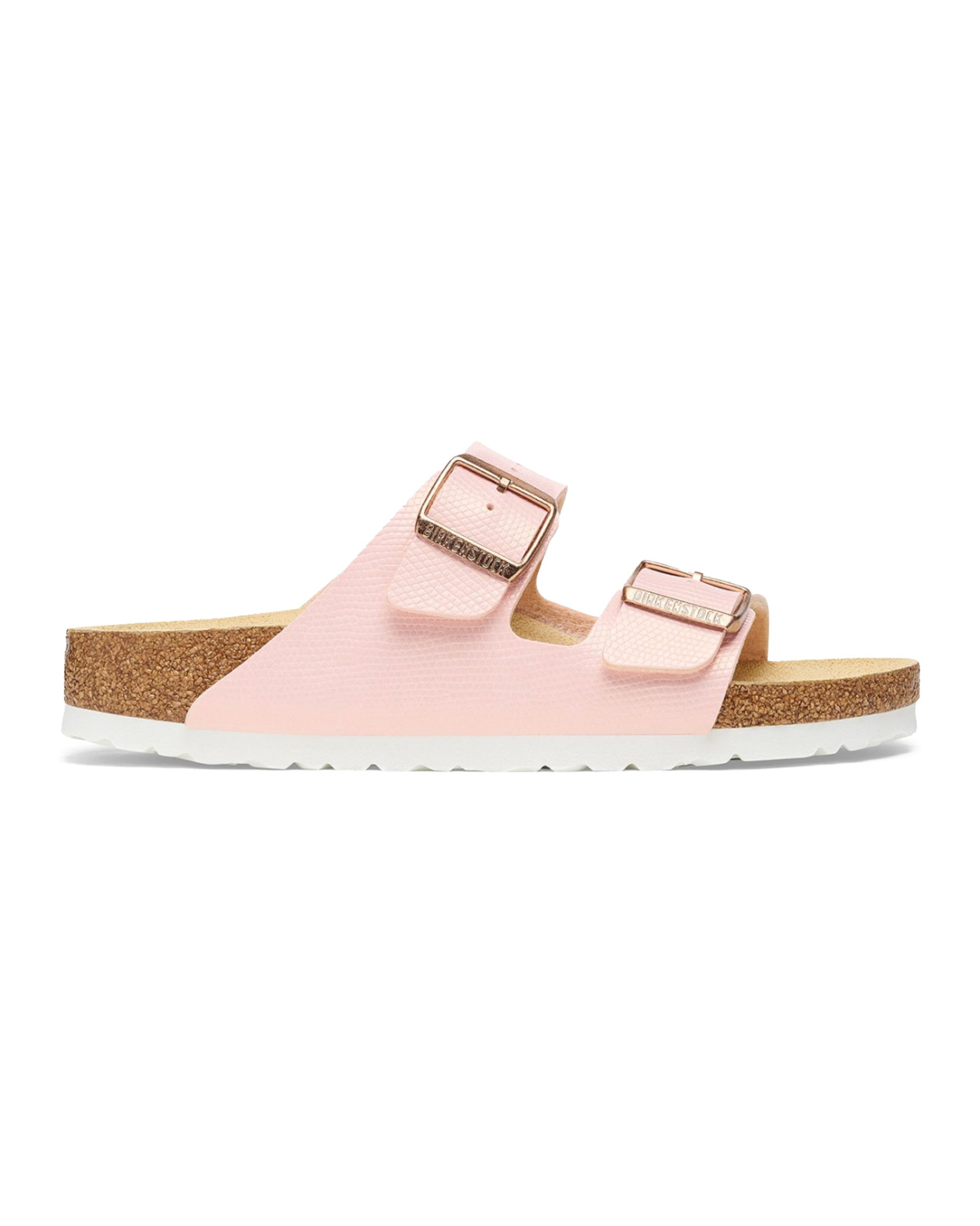 Birkenstock Arizona Shiny Lizard Pink Slim Fit