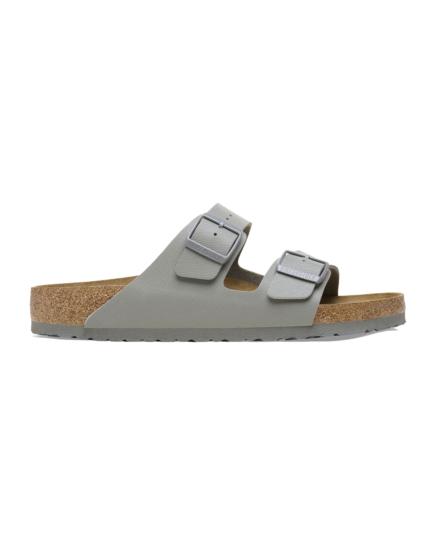 Birkenstock Arizona saffiano Stone Coin Calzata Stretta