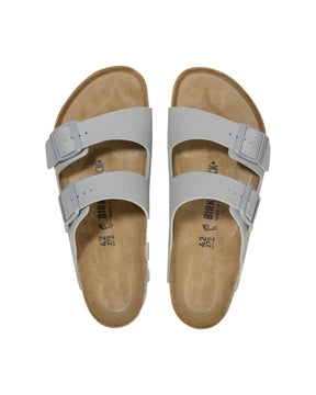 Birkenstock Arizona Saffiano Stone Coin Slim Fit