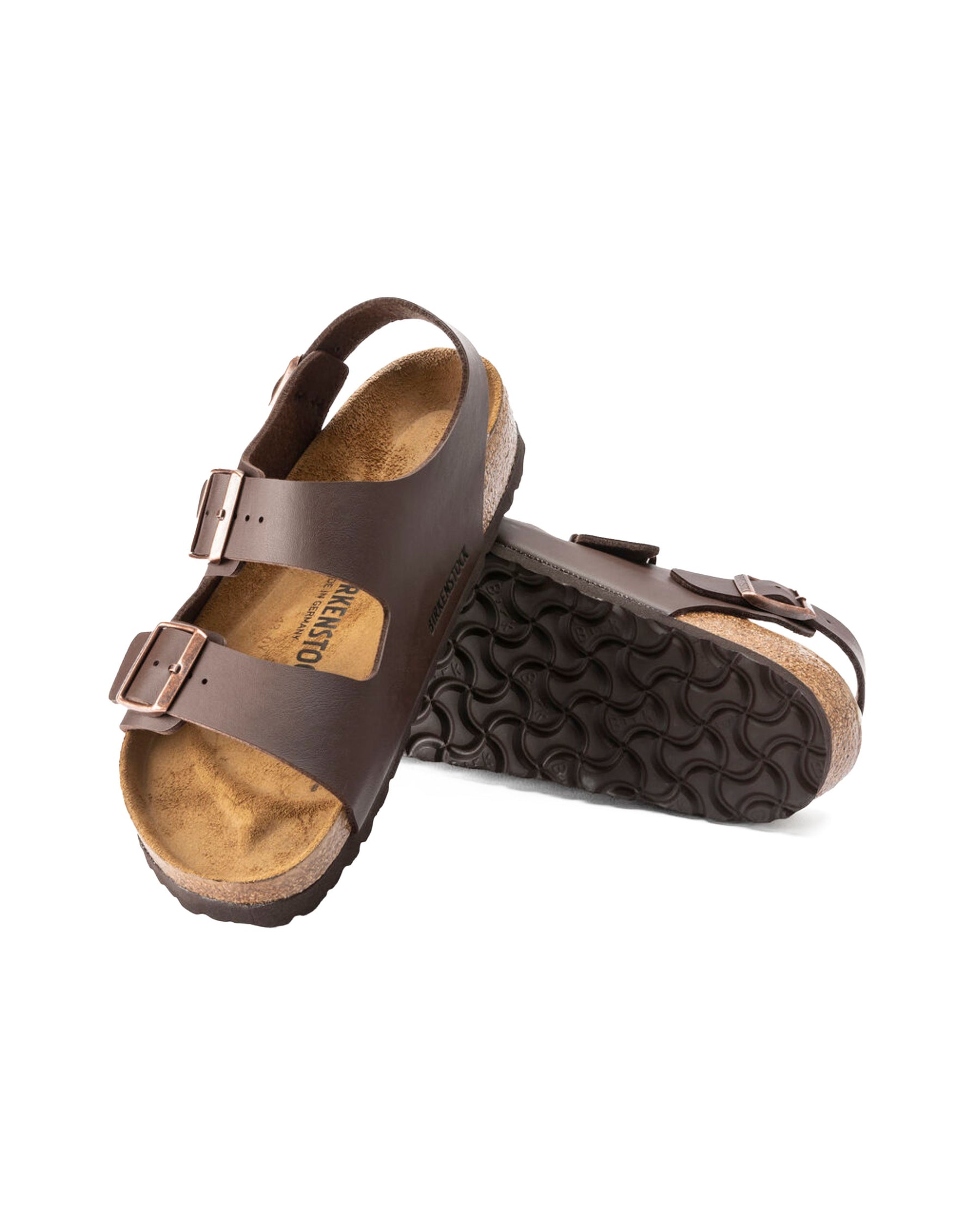 Birkenstock Milano Brown Slim Fit