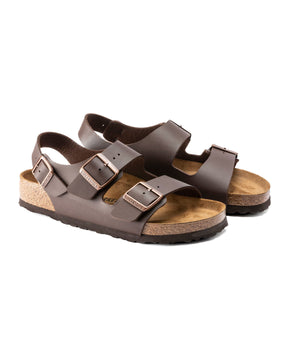 Birkenstock Milano Brown Slim Fit