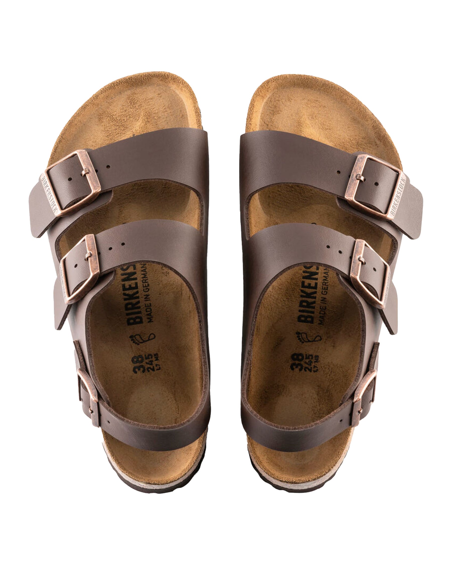 Birkenstock Milano Brown Slim Fit