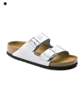 Birkenstock Sandali Arizona Silver Calzata Stretta