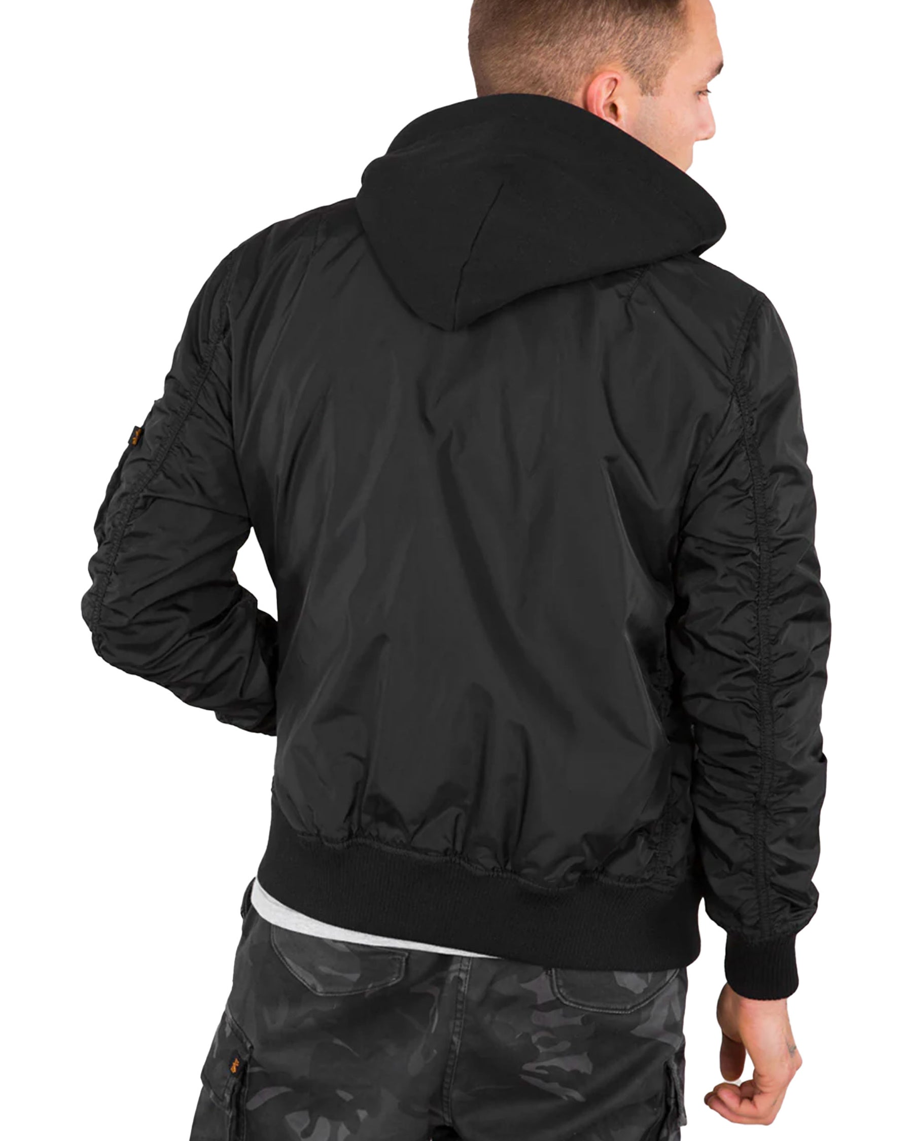 Bomber Alpha Industries MA1-TT Hood Nero