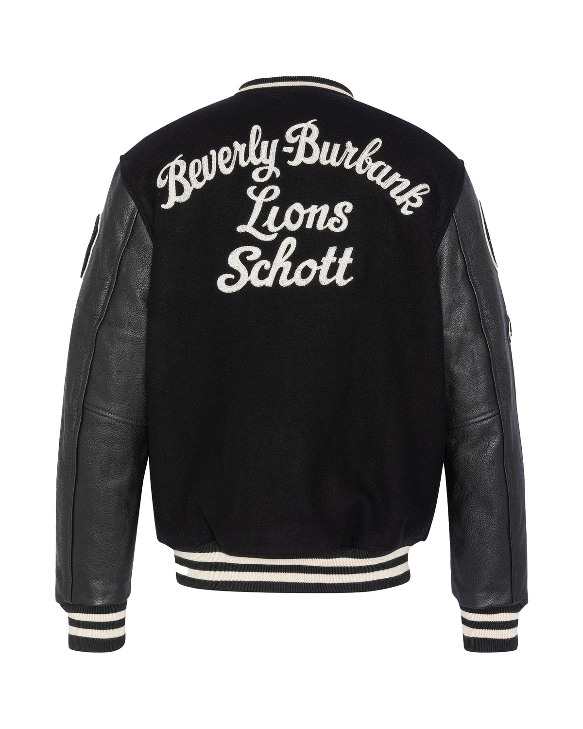 Man Jackets Schott NYC Lcbowler Black