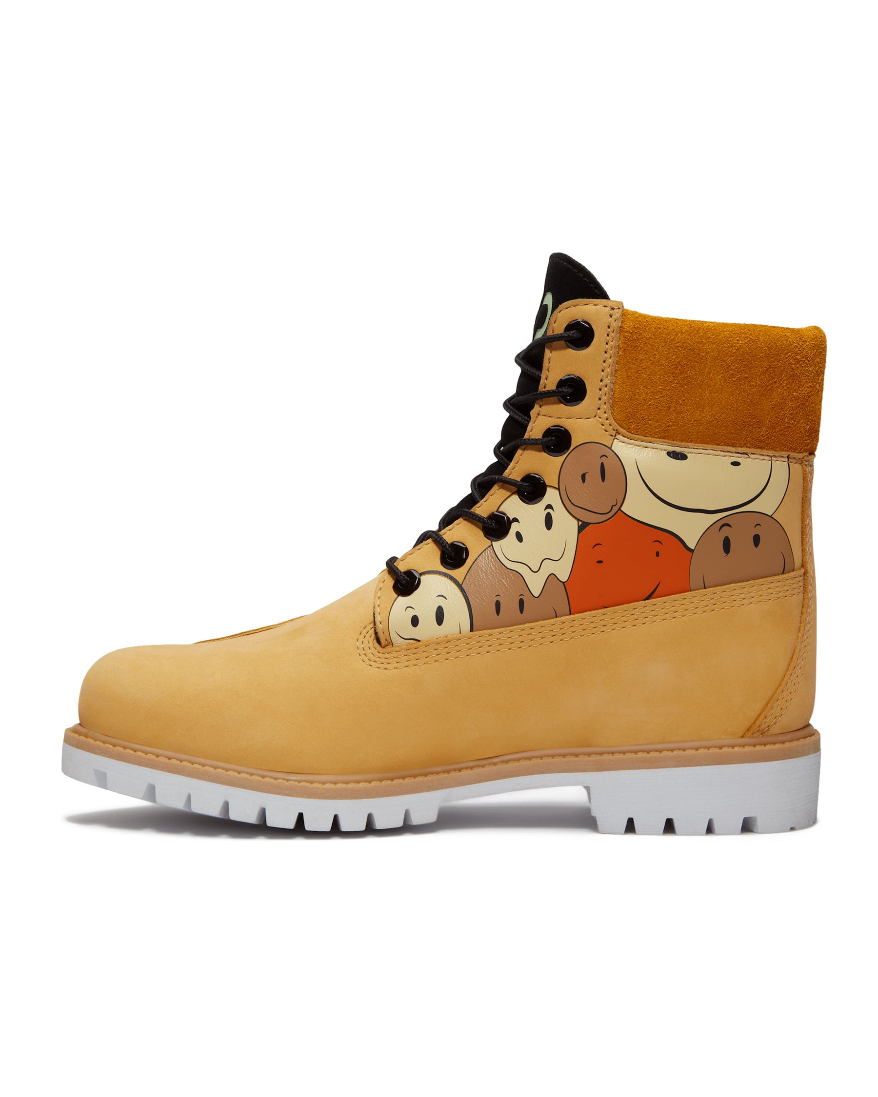 CNSTNT DVLPMNT X Timberland Premium 6 Inch Lace Up Waterproof Boot Medium Yellow W Print