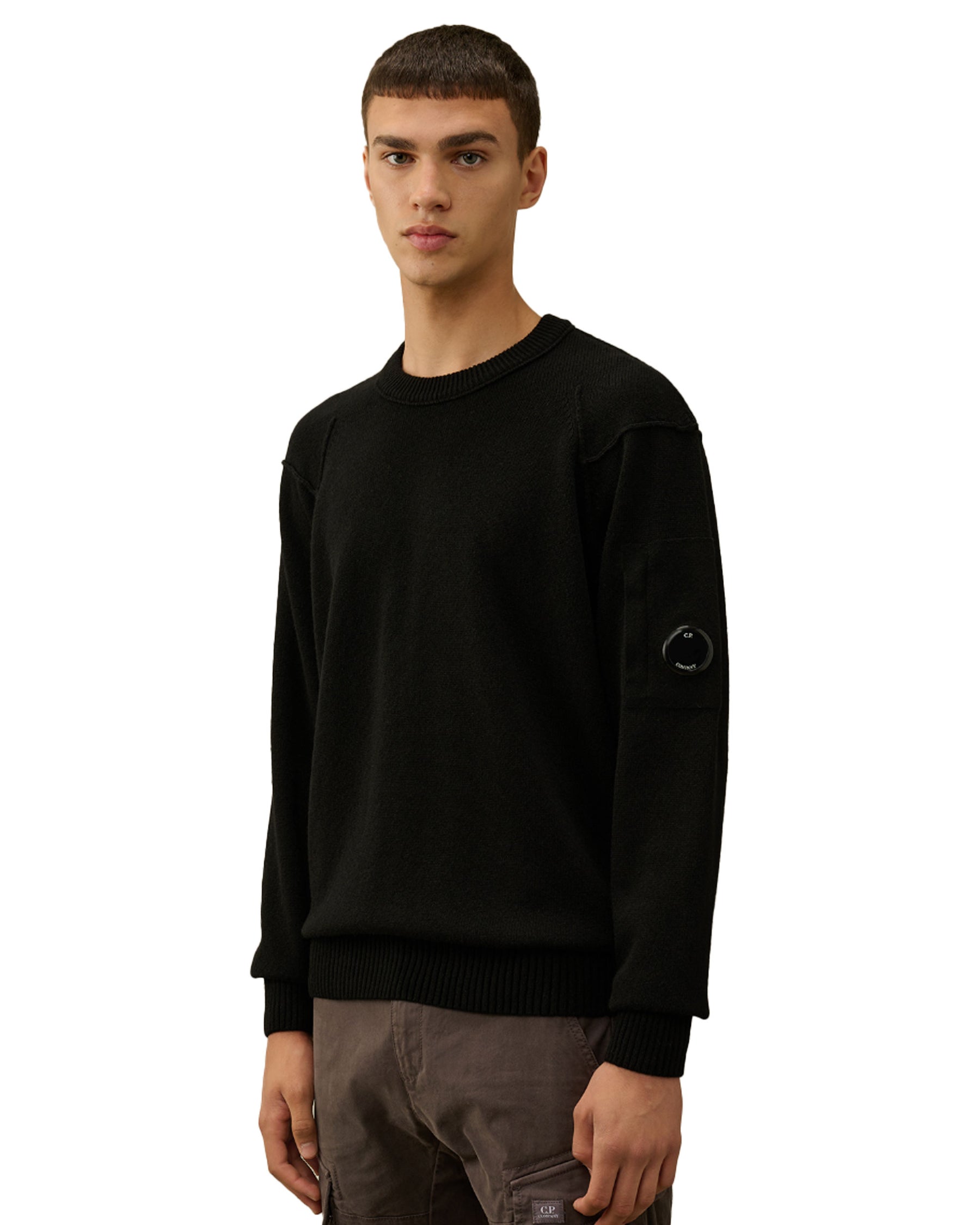 CP Company Lambswool Grs Crew Neck Knit