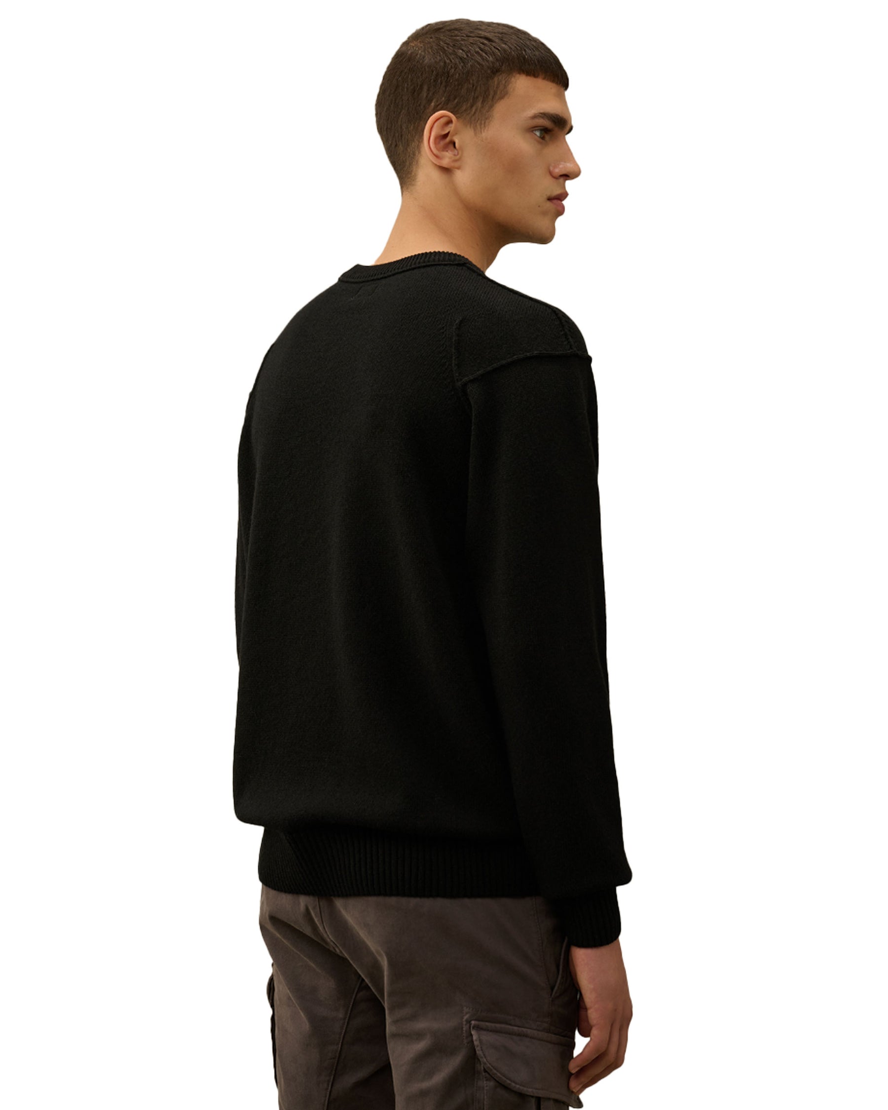 CP Company Lambswool Grs Crew Neck Knit