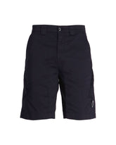 CP Company Stretch Sateen Utility Shorts Black