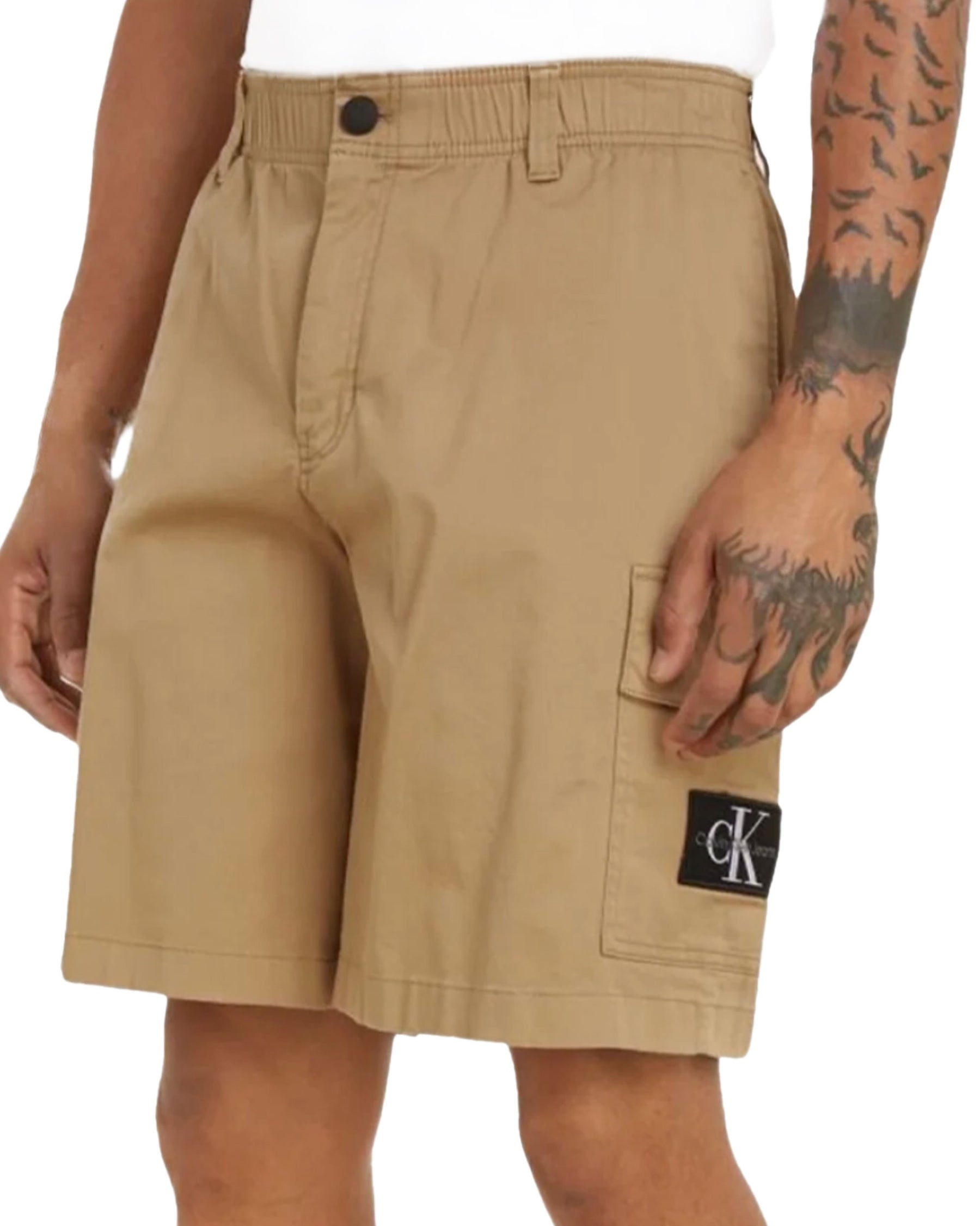 Calvin Klein Cargo Short Travertine