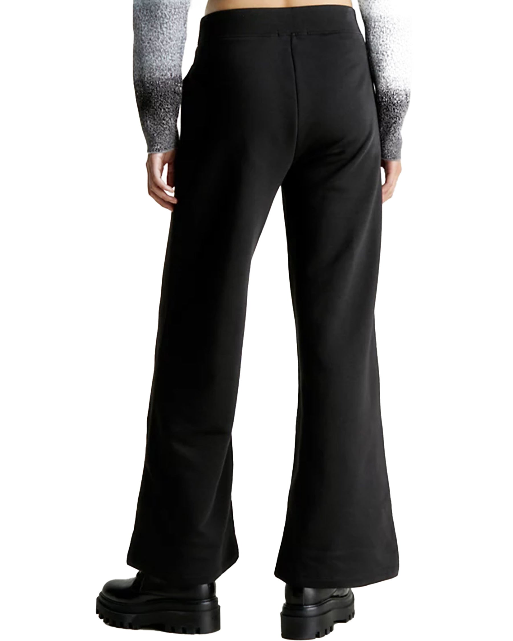 Calvin Klein Embro Badge Knit Pant Nero