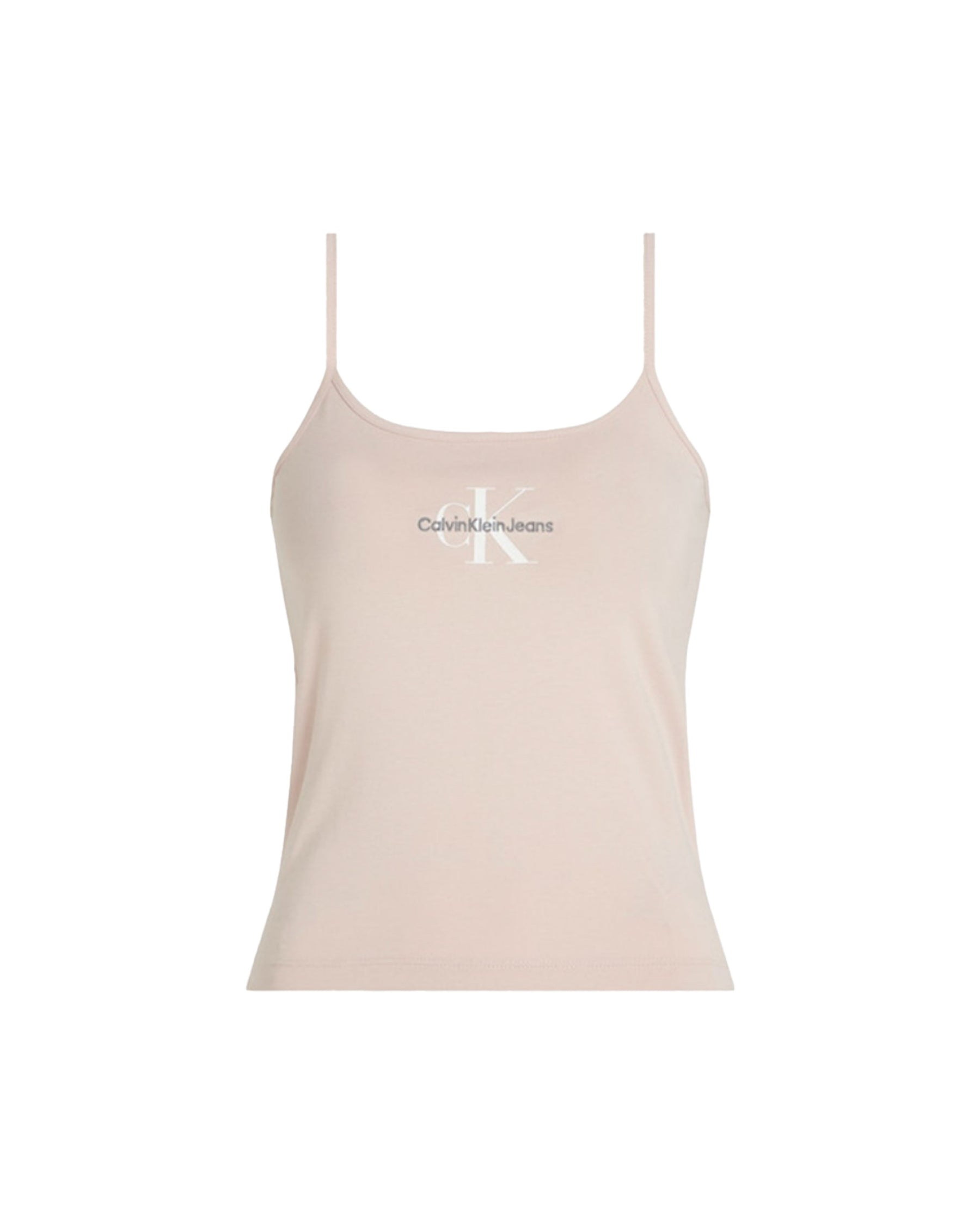 Calvin Klein Monologo Strappy Tank Top Rosa