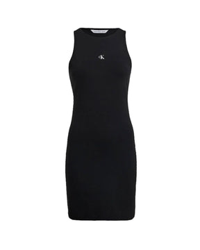 Calvin Klein Racerback Milano Dress Black