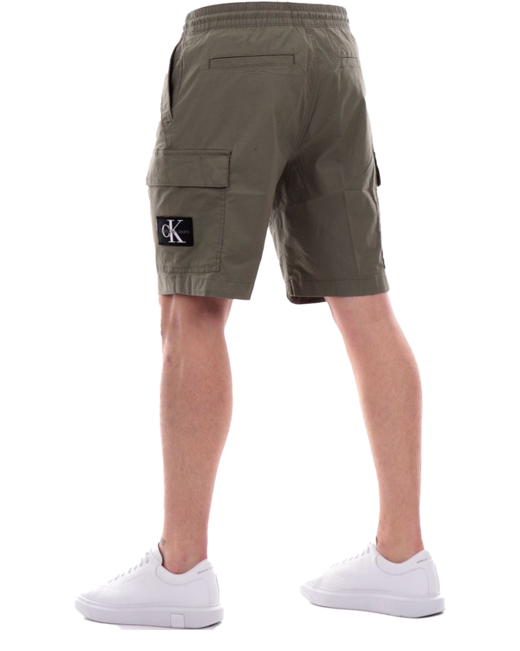 Calvin Klein Washed Cargo Short Dusty Olive