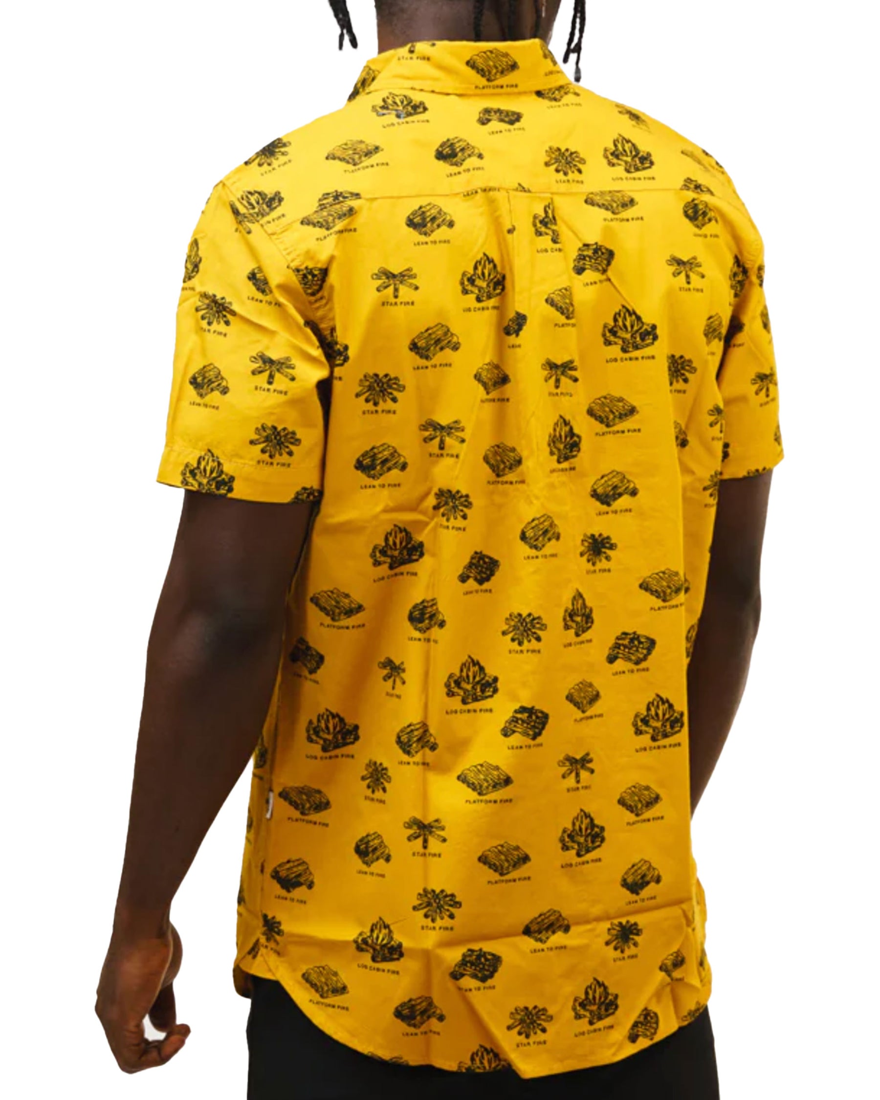 Man Shirts The North Face Baytrail Pattern Yellow