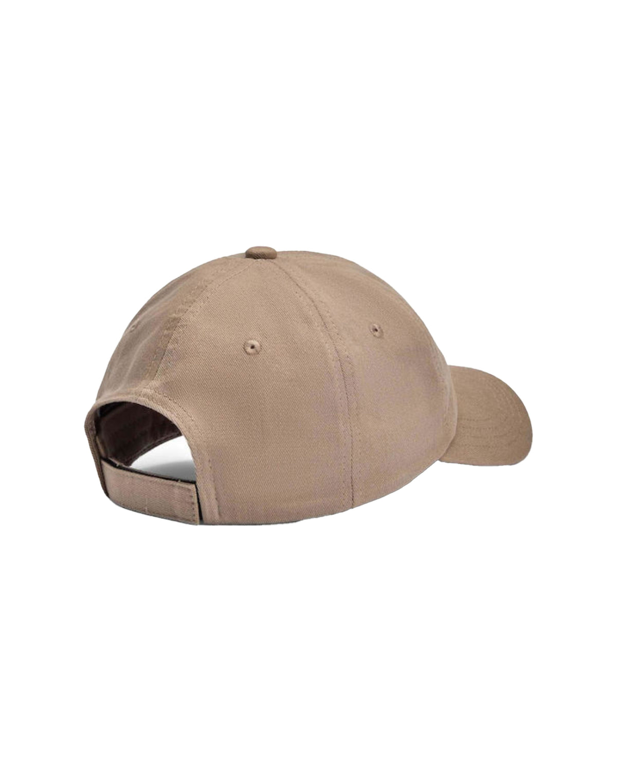 Curved Visor Hat Boss Basic Logo Beige