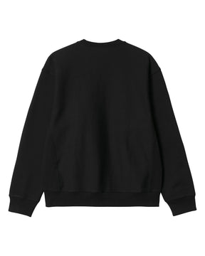 Carhartt Wip American Script Sweat Black