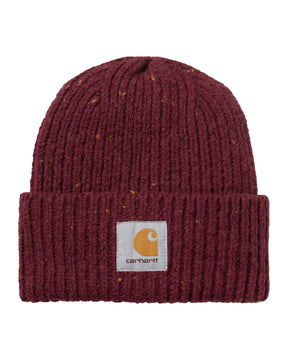 Carhartt Wip Anglistic Beanie Speckled Malbec