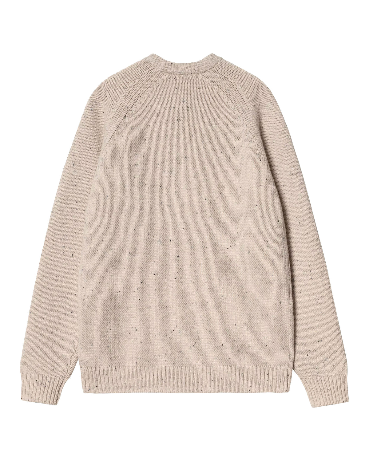 Carhartt Wip Anglistic Sweater Speckled Moonbeam