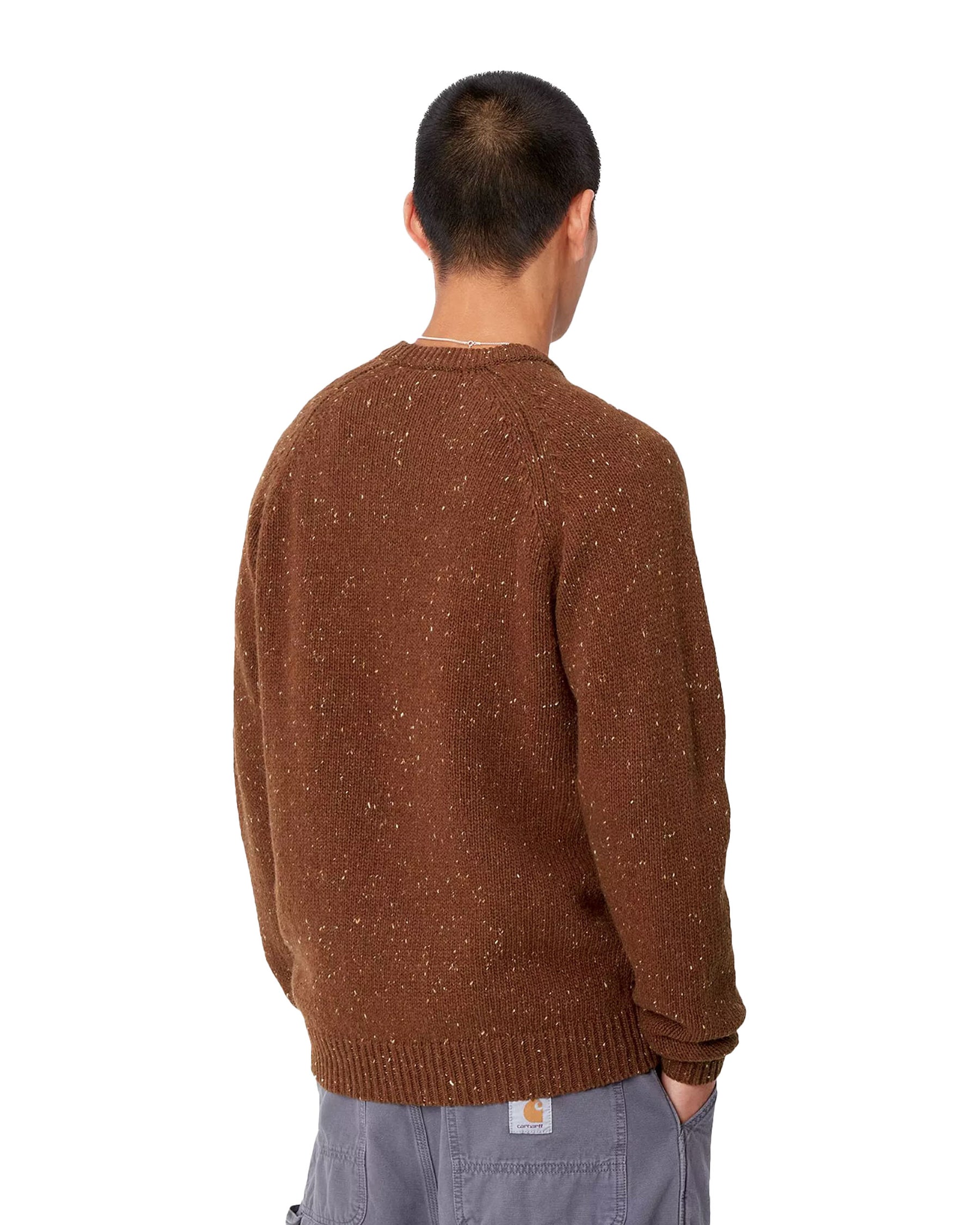 Carhartt Wip Anglistic Sweater Speckled Offroad