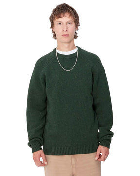 Carhartt Wip Anglistic Sweater Speckled Sycamore Tree