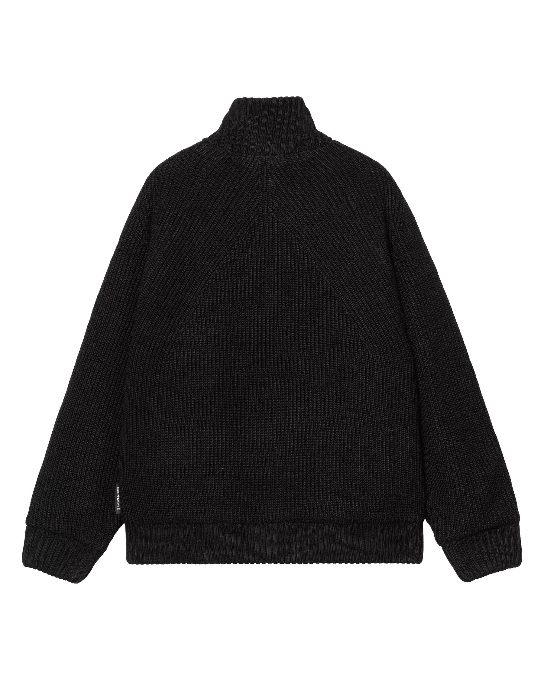 Carhartt Wip Banley Sweater Jacket Nero