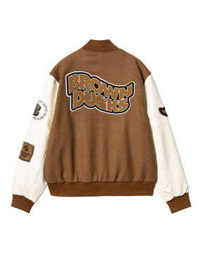 Carhartt Wip Brown Ducks Bomber Hamilton Brown-Wax