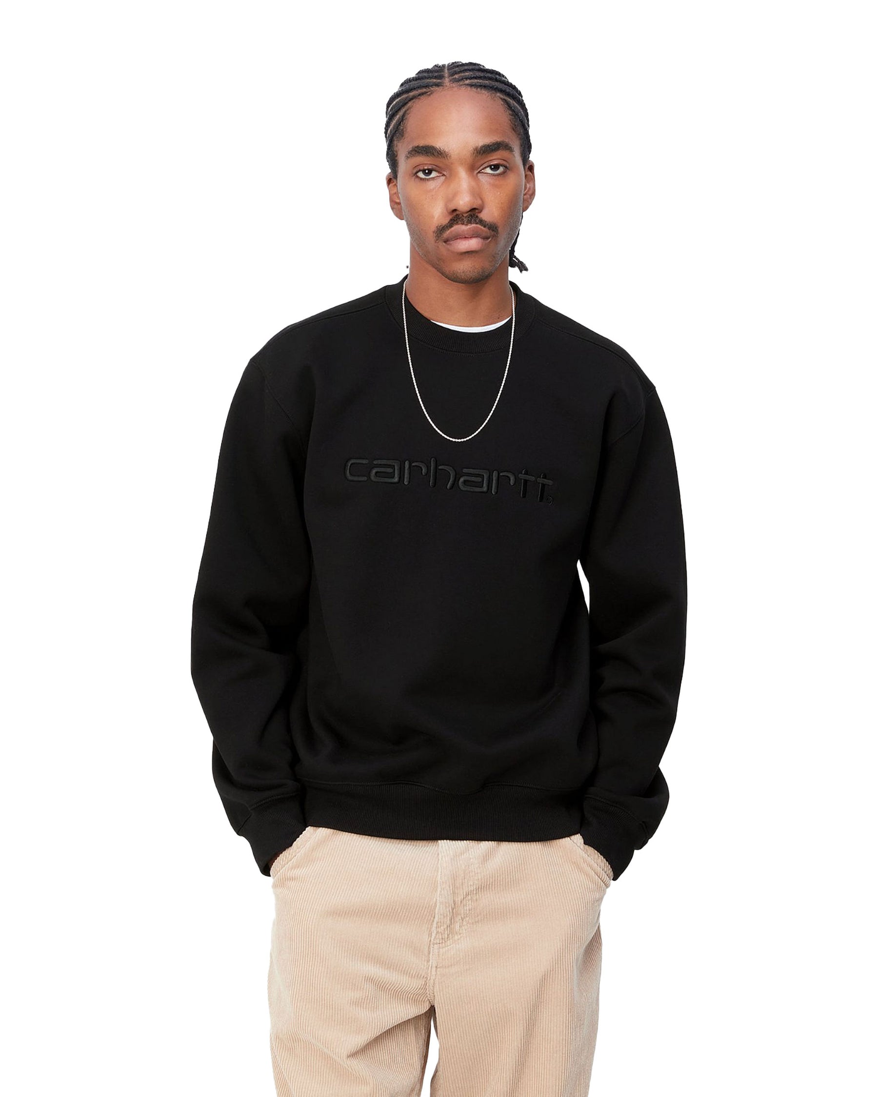 Carhartt Wip Carhartt Sweat Black-Black