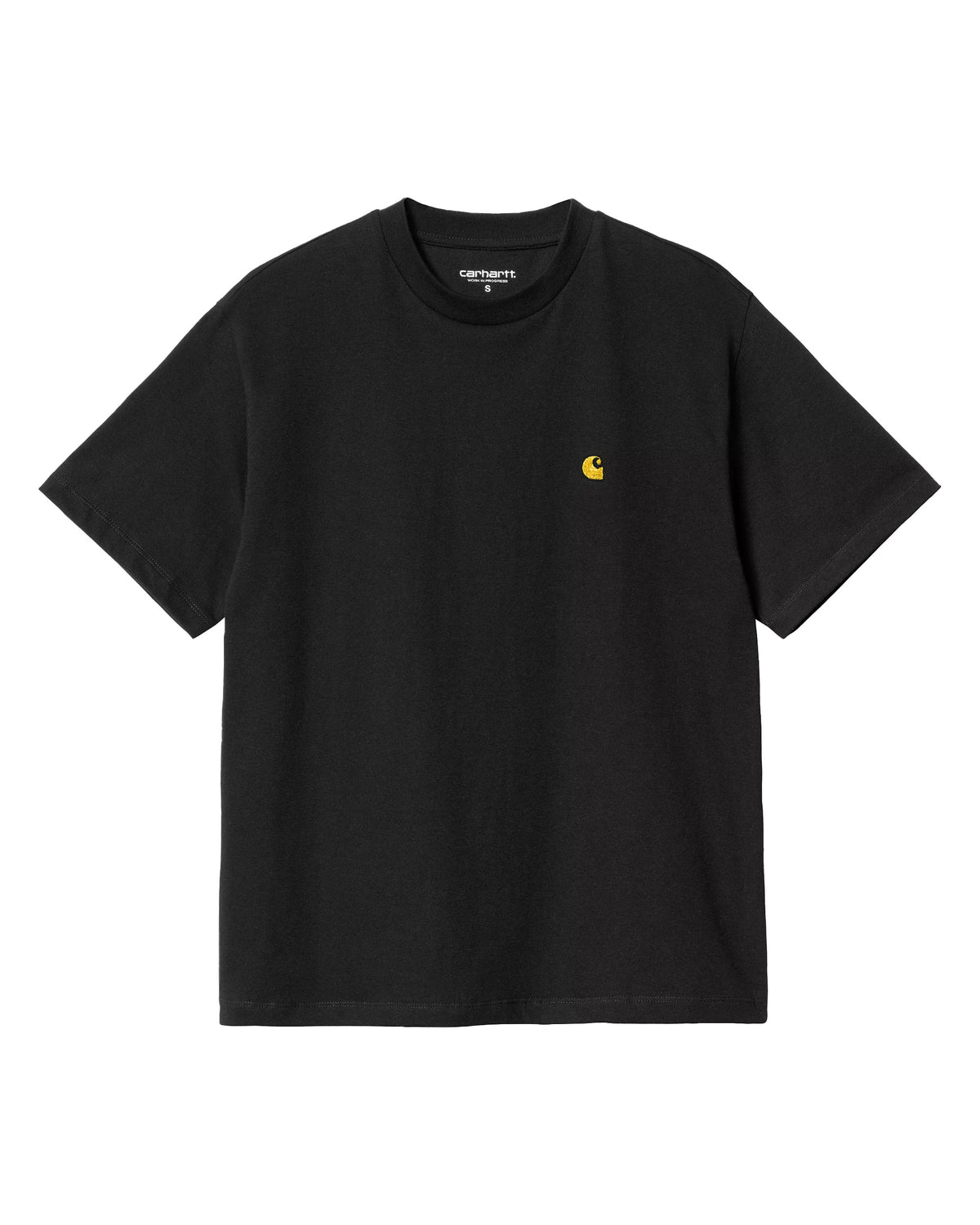 Carhartt Wip Carhartt Wip W' Chase T-Shirt Frosted Black-Gol