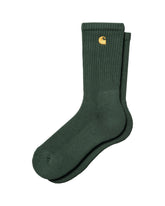 Carhartt Wip Chase Socks Sycamore Tree-Gold