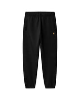 Carhartt Wip Chase Sweat Pant Black-Gold