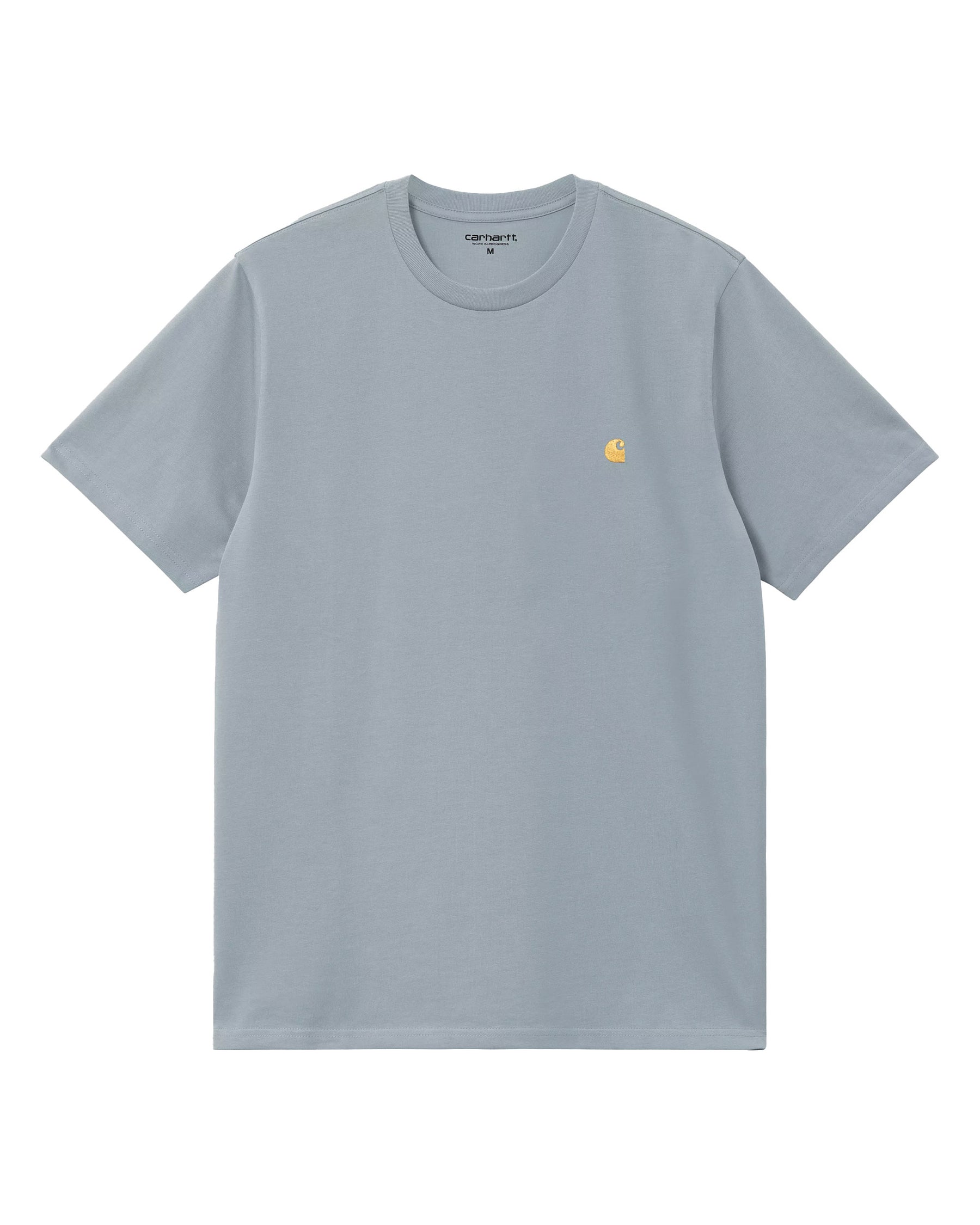 Carhartt Wip Chase T-Shirt Frosted Blue-Gold