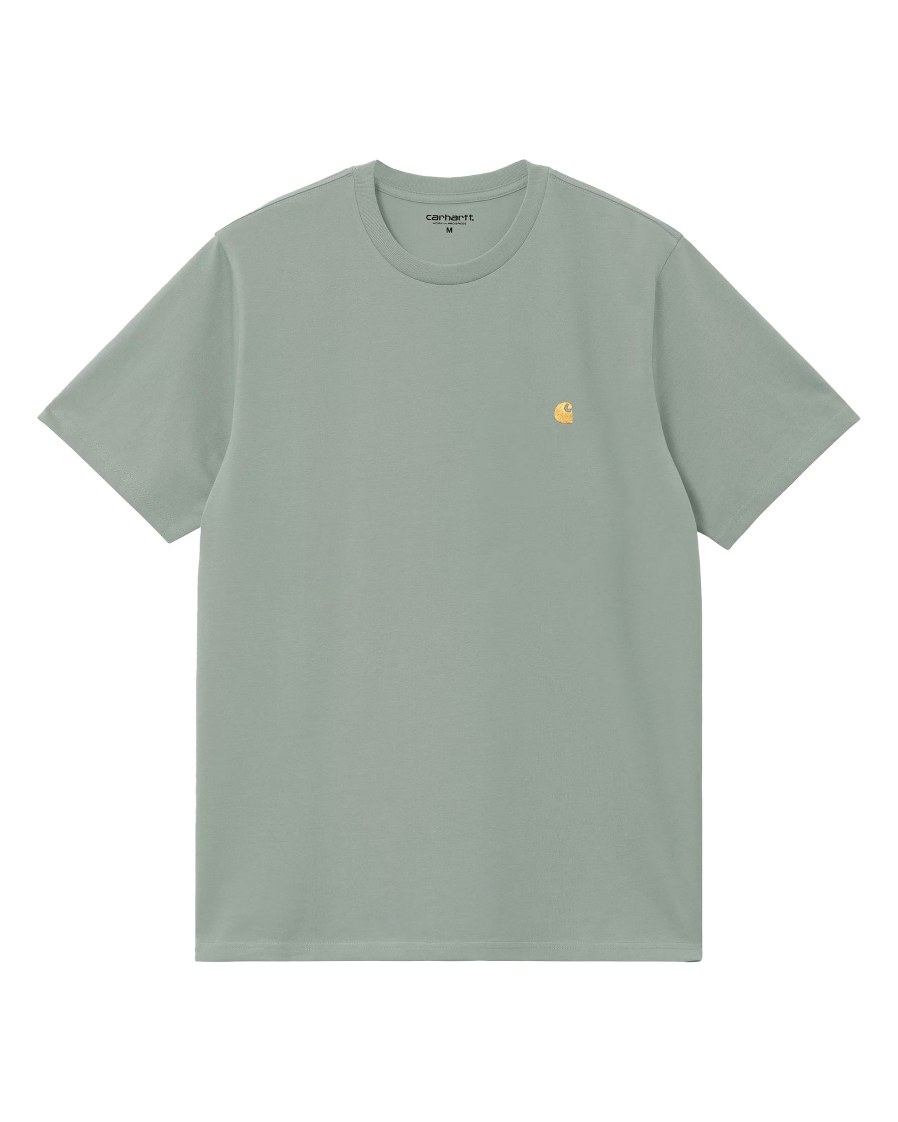 Carhartt Wip Chase T-Shirt Frosted Green-Gold