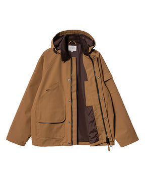 Carhartt Wip Clarton Jacket Hamilton Brown-Tobacco