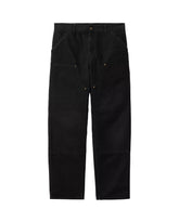 Carhartt Wip Double Knee Pant Black Aged Canvas