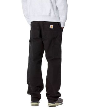 Carhartt Wip Double Knee Pant Black Aged Canvas