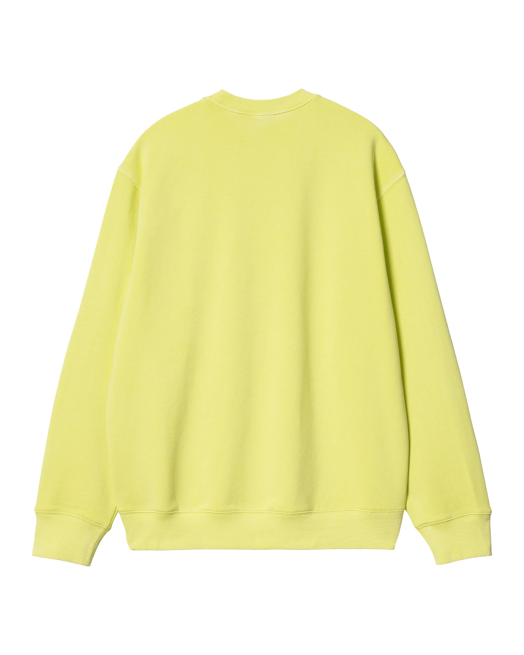 Carhartt Wip Duster Script Sweat Arctic Lime