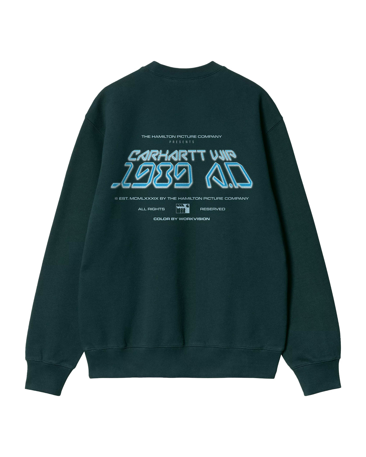 Carhartt Wip Greatest Flicks Sweat Deep Lagoon