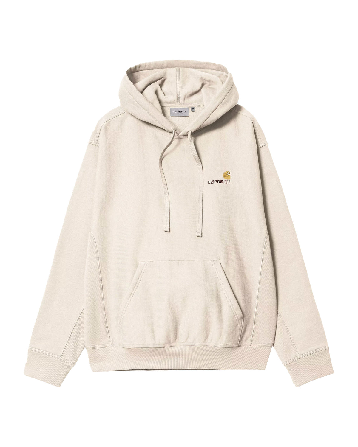 Carhartt Wip Hooded American Script Sweat Moonbeam