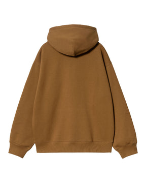 Carhartt Wip Hooded Brown Ducks Sweat Hamilton Brow