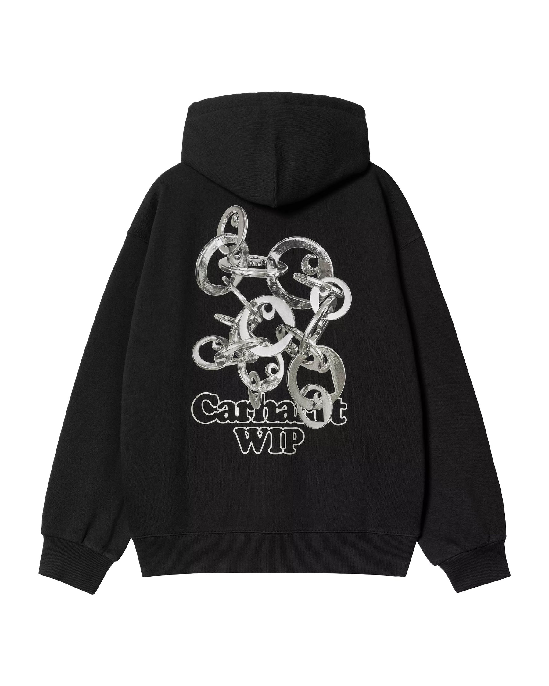 Carhartt Wip Hooded Charm Link Sweat Black