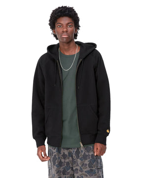 Carhartt Wip Hooded Chase Jacket Black-Gold