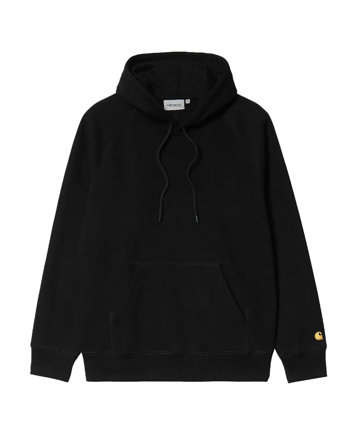 Carhartt Wip Hooded Chase Sweat Black-Gold